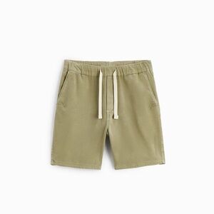 Basic soft denim shorts